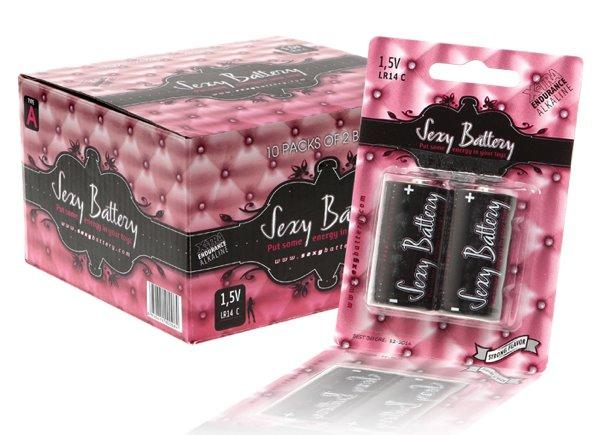 Sexy Battery Lr 14 -c 2 Pack