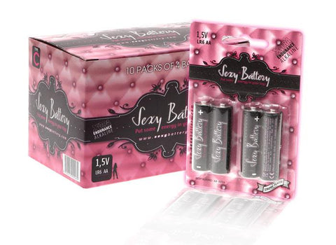 Sexy Battery Aa-lr6 10 Pack Display