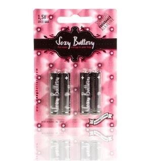 Sexy Battery Aaa-lr3 4 Pack