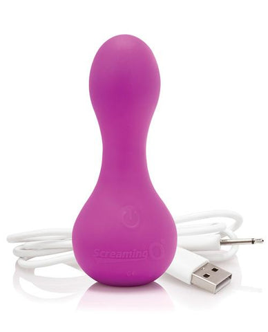Screaming O Affordable Rechargeable Moove Vibe Purple