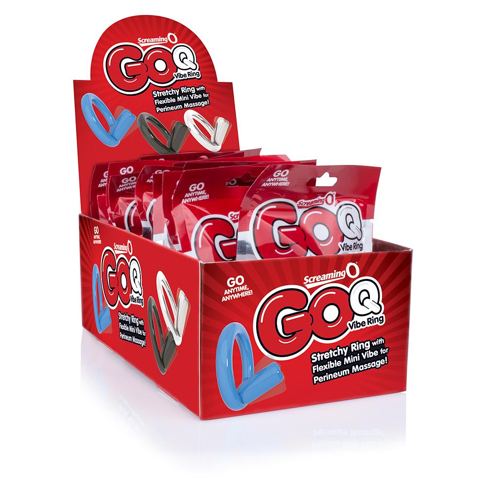 Go Q Vibe Ring 18pc Assorted