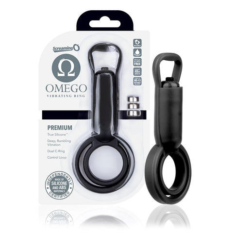 Omego Vibrating Ring Black (eaches)