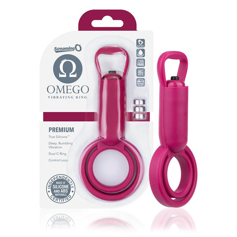 Omego Vibrating Ring Merlot (eaches)