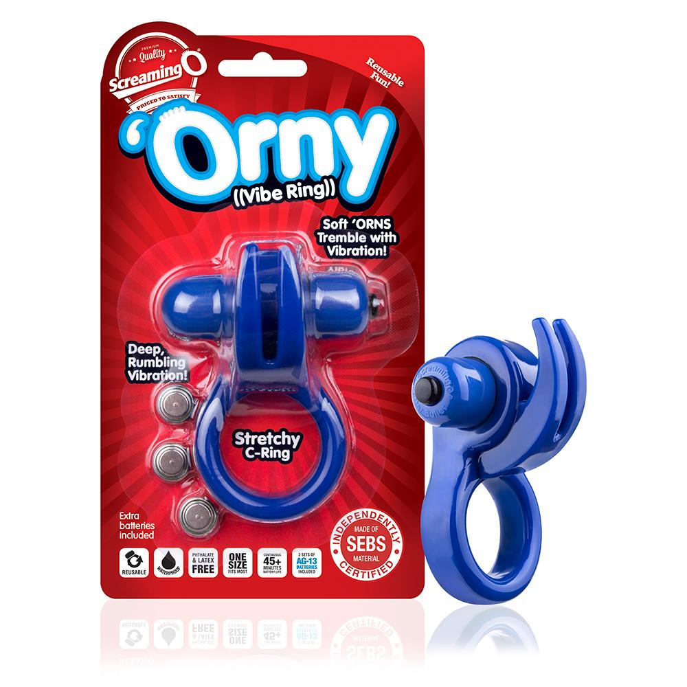 Orny Vibe Ring Blue (eaches)