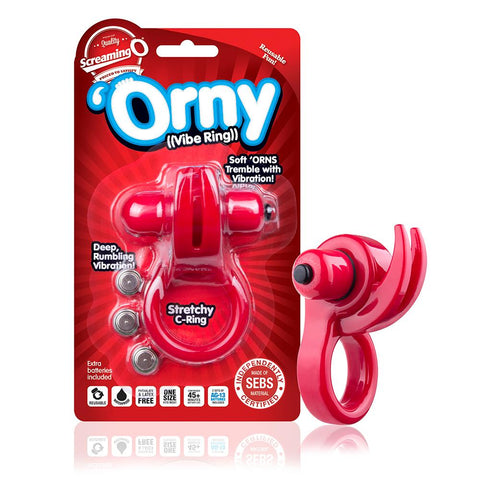 Orny Vibe Ring Red (eaches)