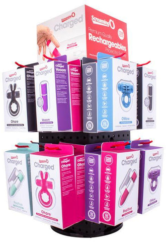 Screaming O Charged Spinning Counter Display 2017