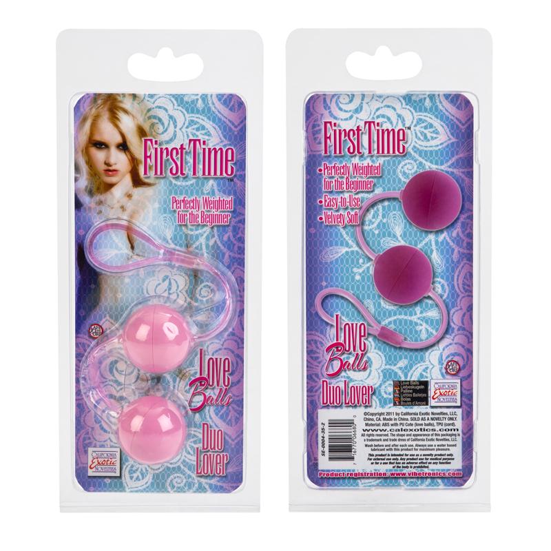 First Time Love Balls Duo Lovers Pink