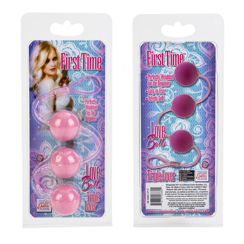 First Time Love Balls Triple Lover Pink