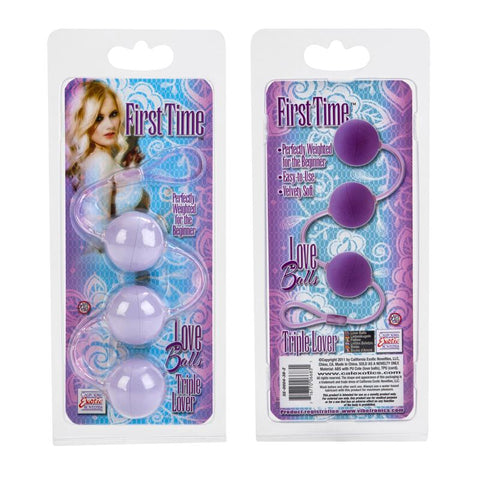 First Time Luv Balls Triple Lover Purple