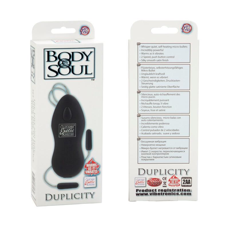 Body & Soul Duplicity Black