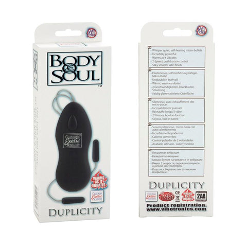 Body & Soul Duplicity Black