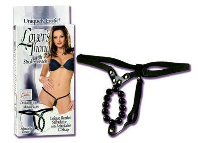 Lovers Thong W-stroker Beads