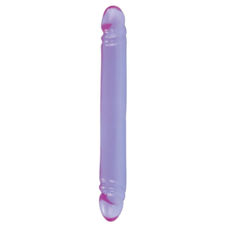 Reflective Gel Smooth Double Dong 12in