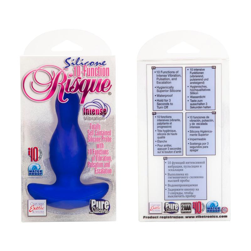 Risque Silicone 10 Function Blue