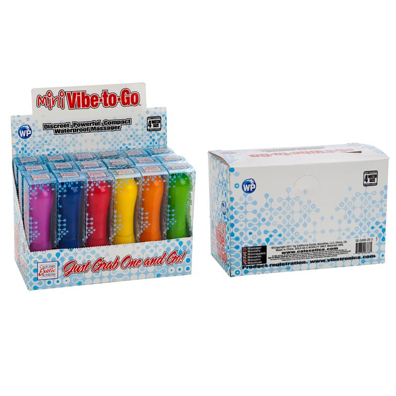 Mini Vibe To Go Display(18 Pcs)
