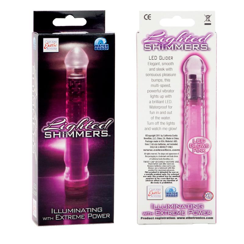 Lighted Shimmers Led Glider Pink