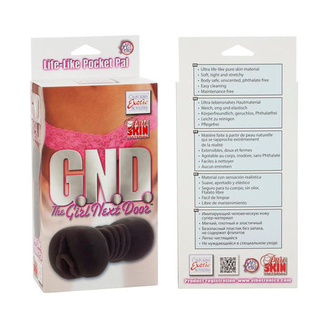 Girl Next Door Pocket Pal Black