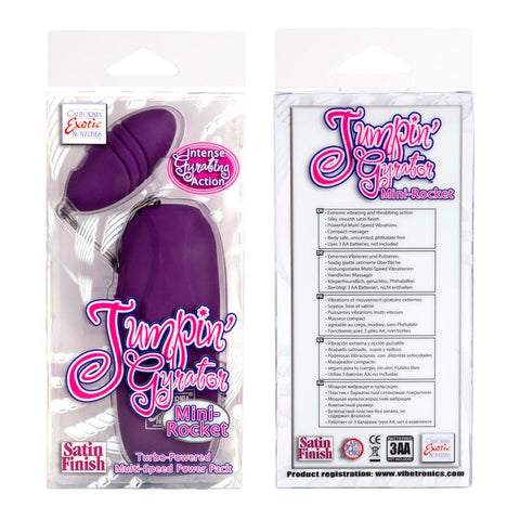 Jumpin Gyrator Mini Rocket Purple
