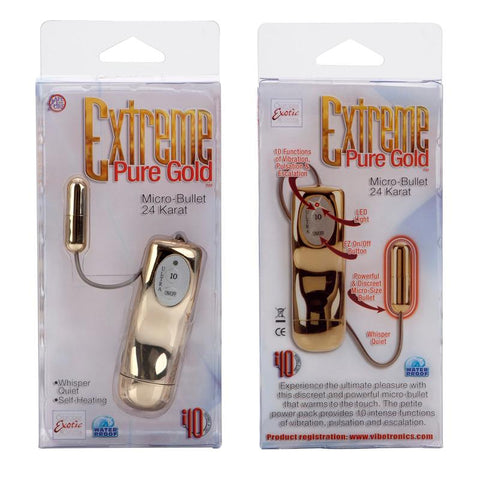 Extreme Pure Gold Micro Bullet Gold