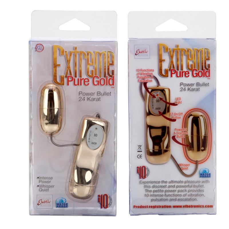 Extreme Pure Gold Power Bullet Gold