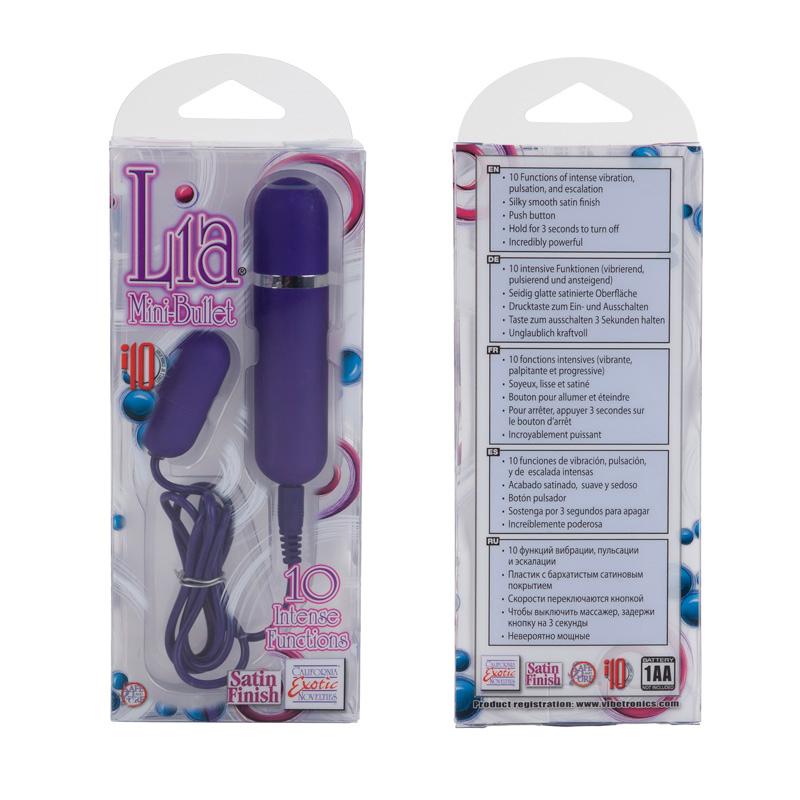 Lia Mini Bullet Purple 10 Function
