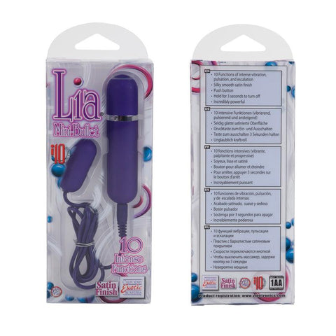 Lia Mini Bullet Purple 10 Function