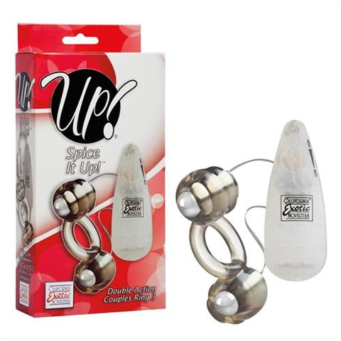 Double Action Couples Ring 3 Smoke