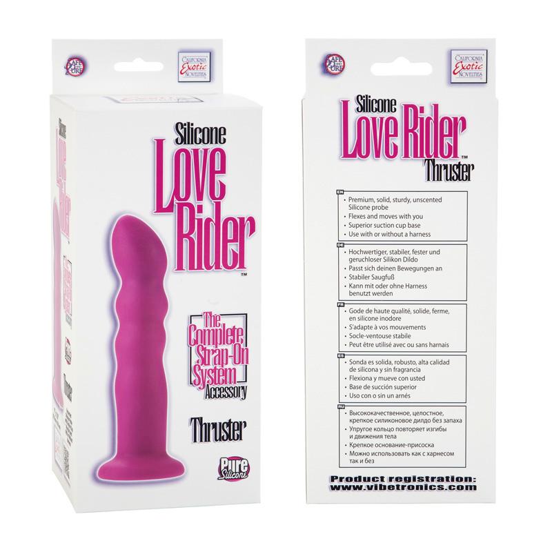 Silicone Love Rider Thruster Pink