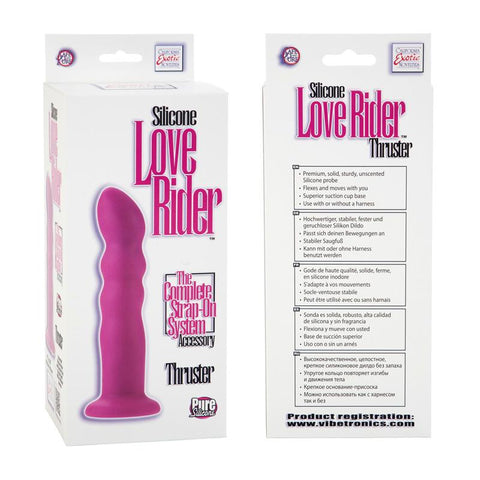 Silicone Love Rider Thruster Pink