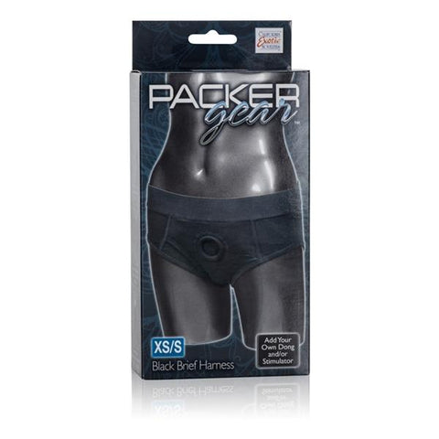 Packer Gear Black Brief Harness Xs-s
