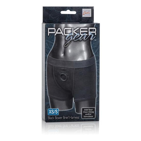 Packer Gear Black Boxer Harness Xs-s (out Mid Sept)