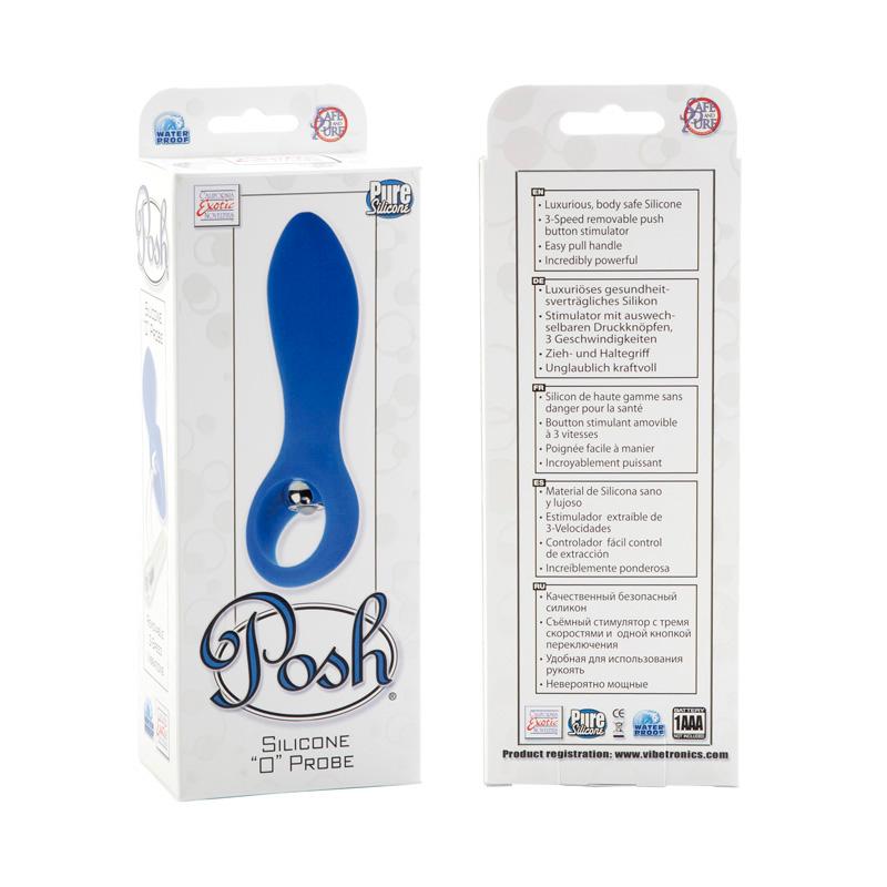Posh Silicone O Probe Blue