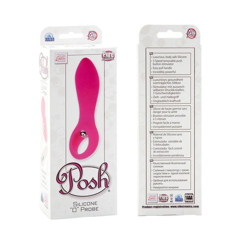 Posh Silicone O Probe Pink