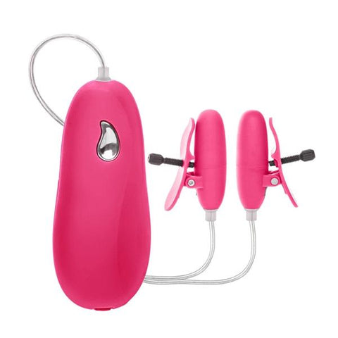 Nipple Play Nipple Teasers Advanced Vib-heated Pink