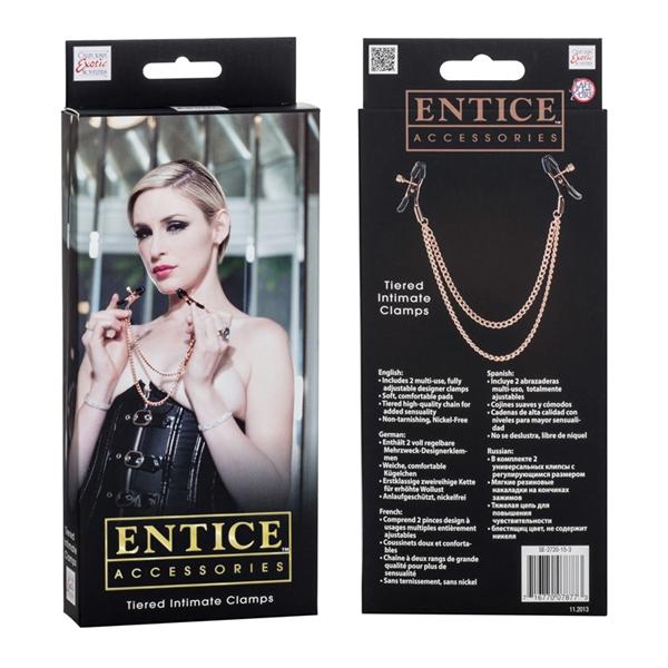 Entice Tiered Intimate Clamps