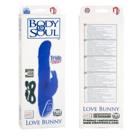 Body & Soul Love Bunny Blue