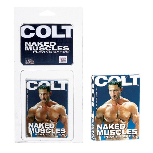 Colt Naked Muscles Playing Cards
