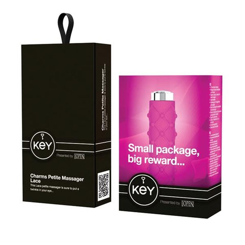 Key By Jopen Charms Lace Raspberry Pink