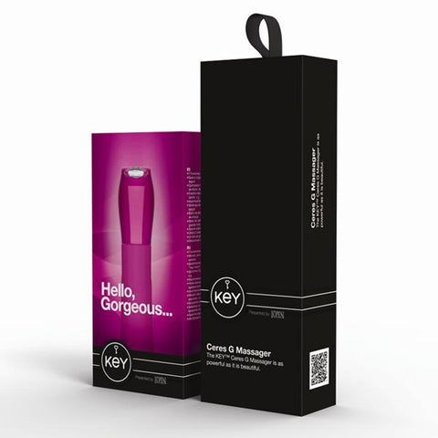 Key By Jopen Ceres G Spot Raspberry Pink