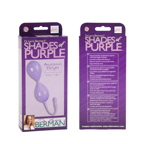 Dr Laura Berman Shades Of Purple Orgasm Balls