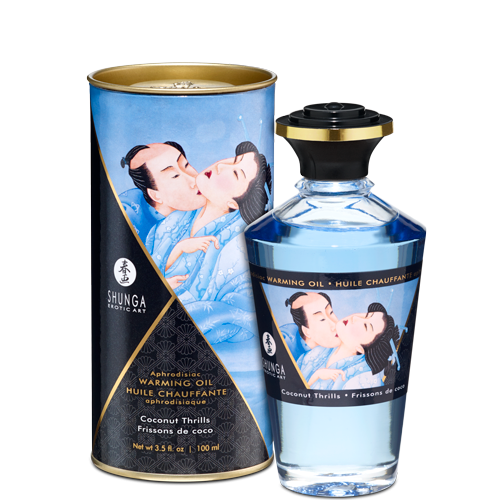 Warming Massage Oil Coconut 3.5 Oz
