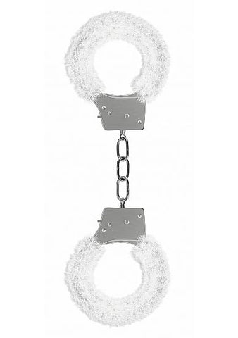 Beginner's Handcuffs Furry White