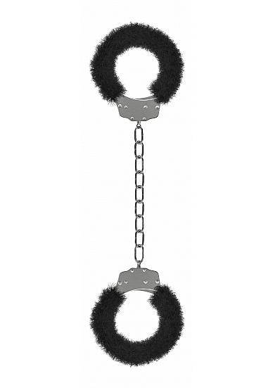 Beginner's Legcuffs Furry Black