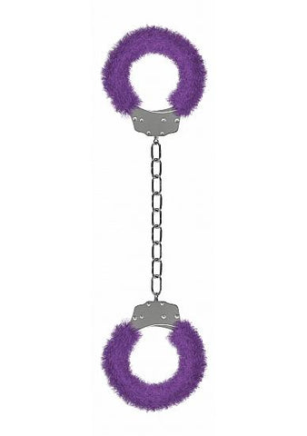 Beginner's Legcuffs Furry Purple