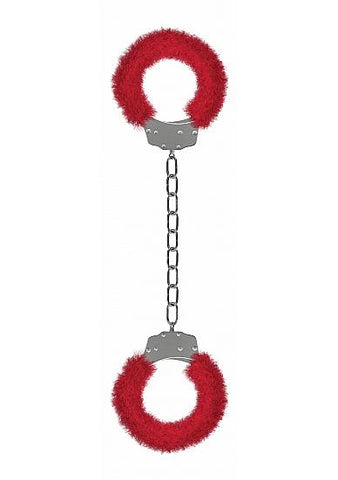 Beginner's Legcuffs Furry Red