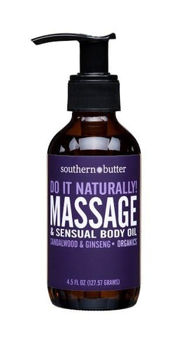 Body & Massage Oil Sandlewood & Cinnamon 4oz