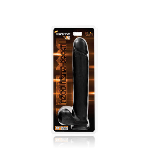 Exxxtreme Dong W-suction Black 14in