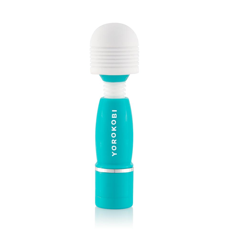 Yorokobi Teal Mini Wand Massager