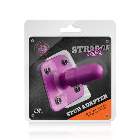 Strap On Tools Stud Adapter Purple
