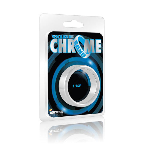 Wide Chrome Band 1.5in